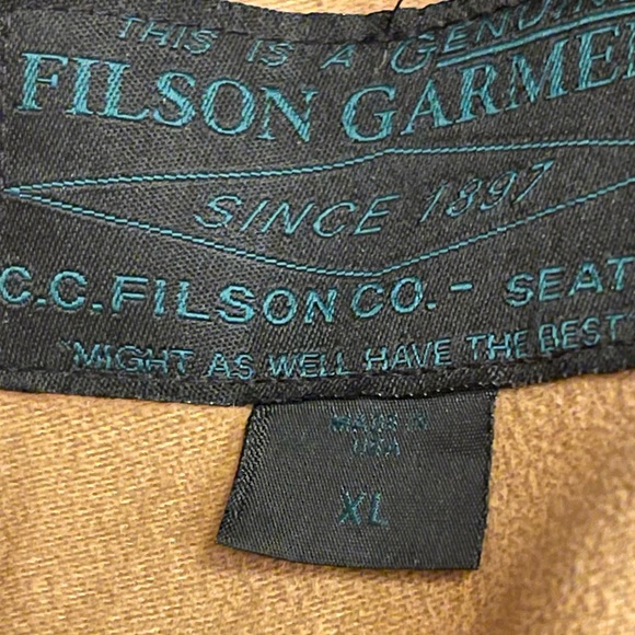 Filson Greenwood - XL
Style 10232
Made in the USA - Picture 6 of 14